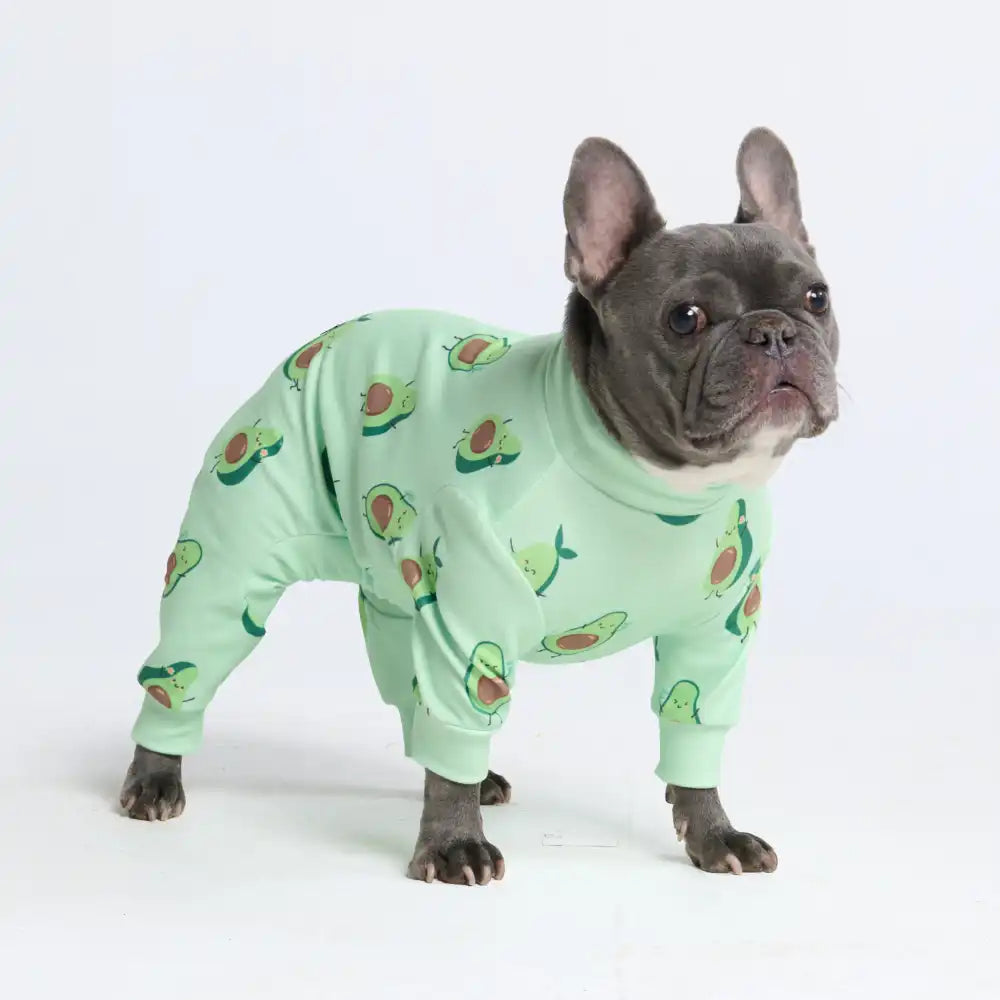 Dog Pajama - Avocado