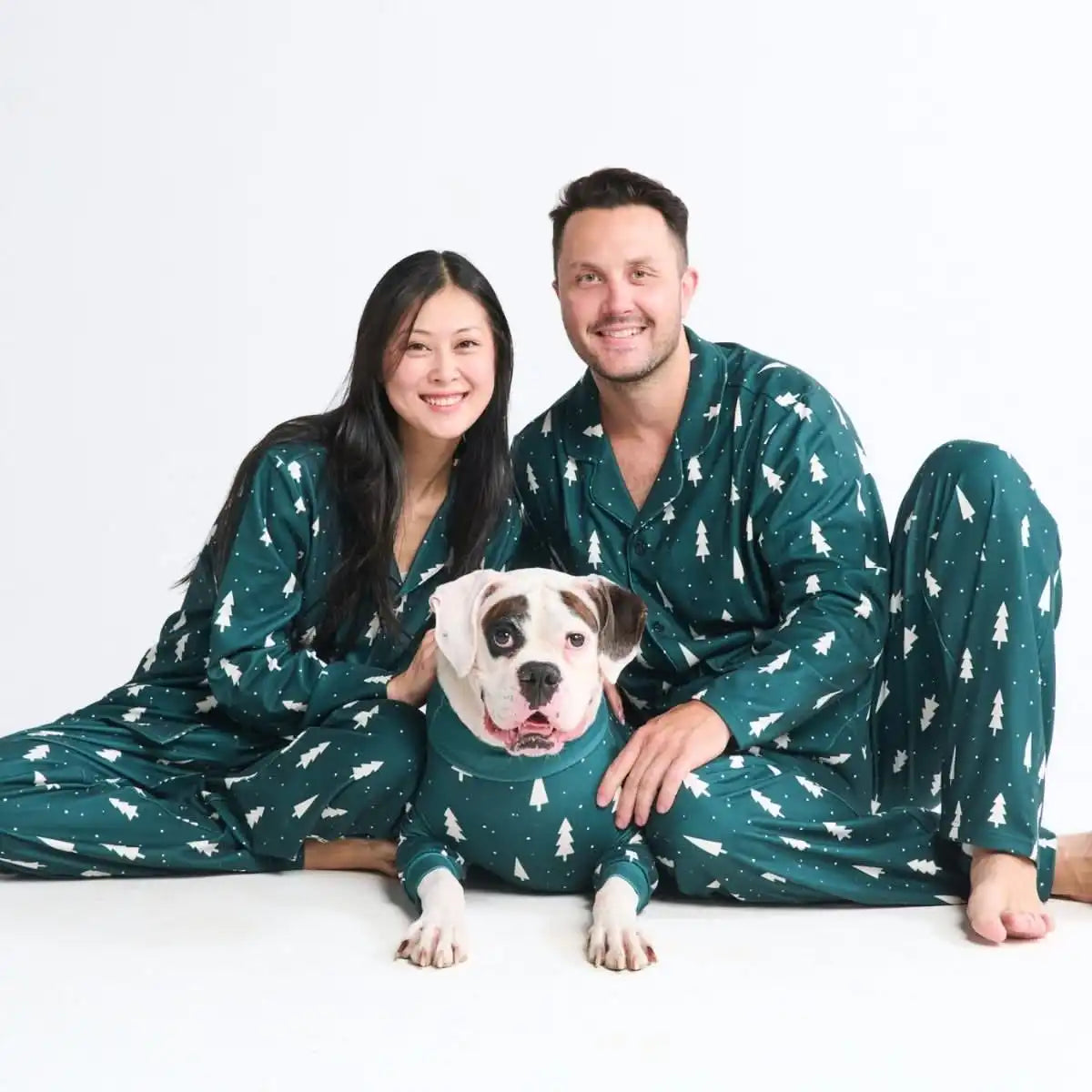 Human Pajama Pants - Frosty Pines