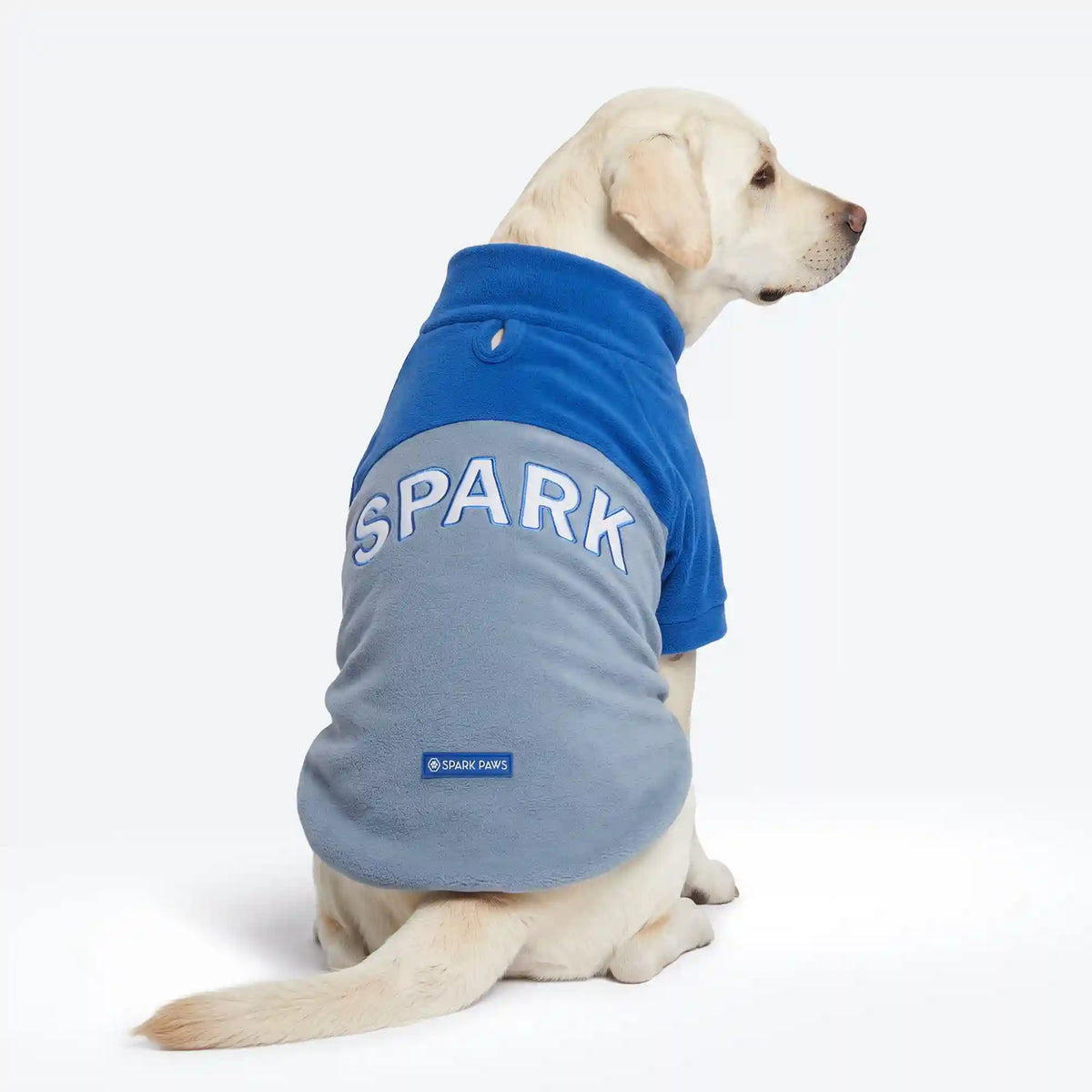Plush Fleece Dog Sweater - Royal Blue