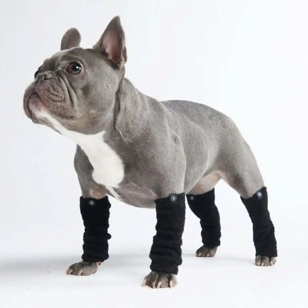 Stretchy Fleece Dog Leg Warmer Sleeves