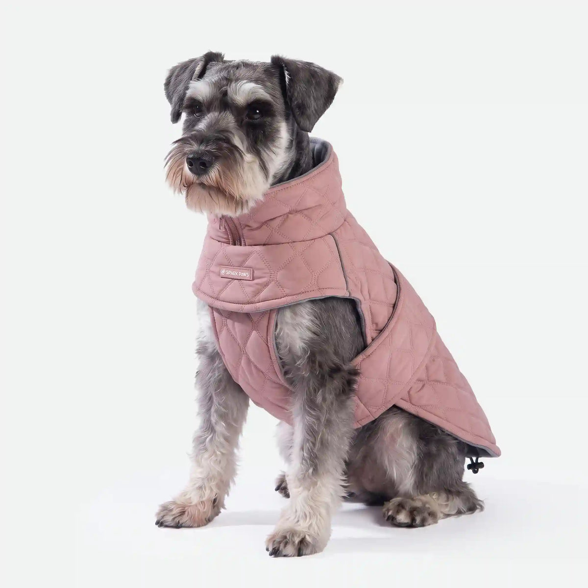 Quilted Classic Winter Coat - Pink