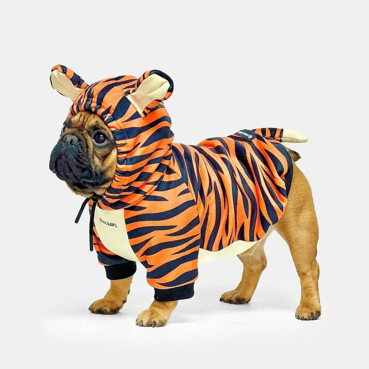 Tiger Dog Hoodie